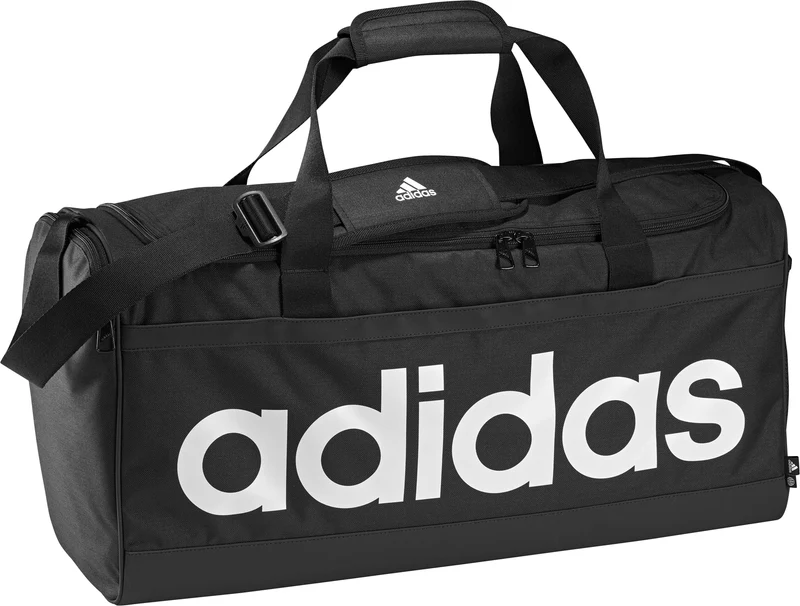 ADIDAS LINEAR DUFFEL M Sporttasche aus recyceltem Polyester
