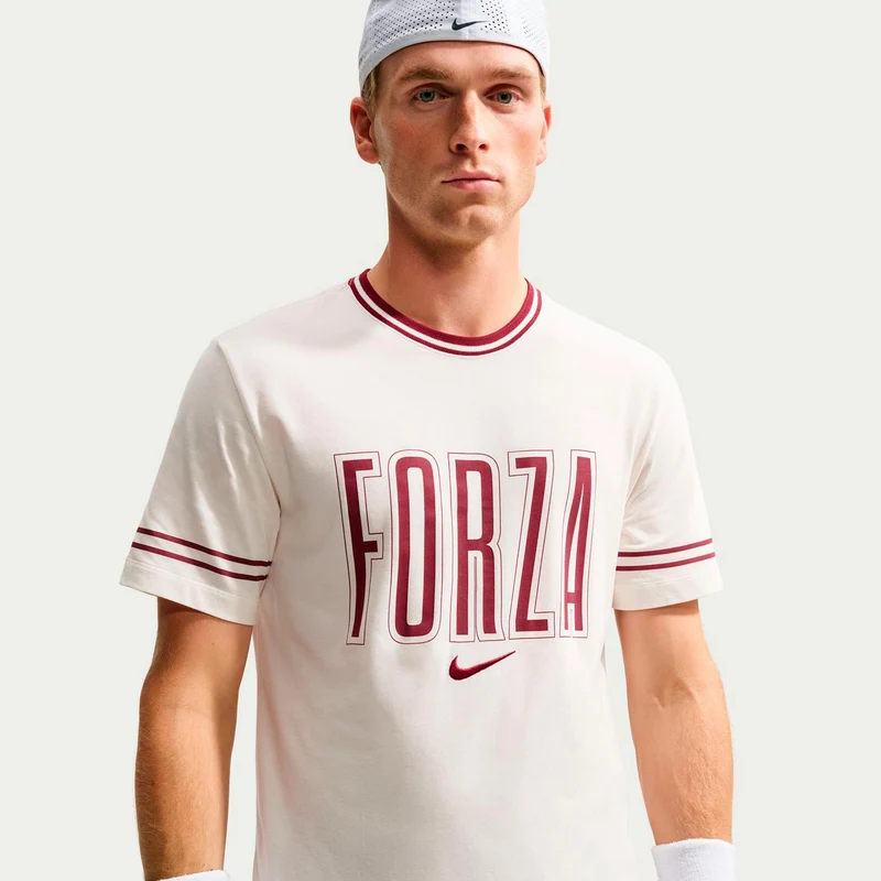 Court T-Shirt Herren - creme