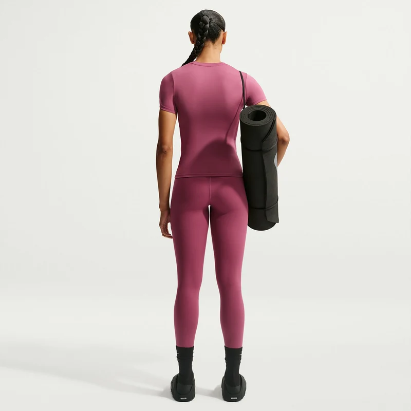 One Fitted T-Shirt Damen - mauve