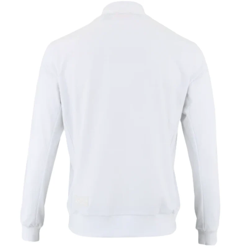 Indian Maharadja Jacket Baroda Chevron White