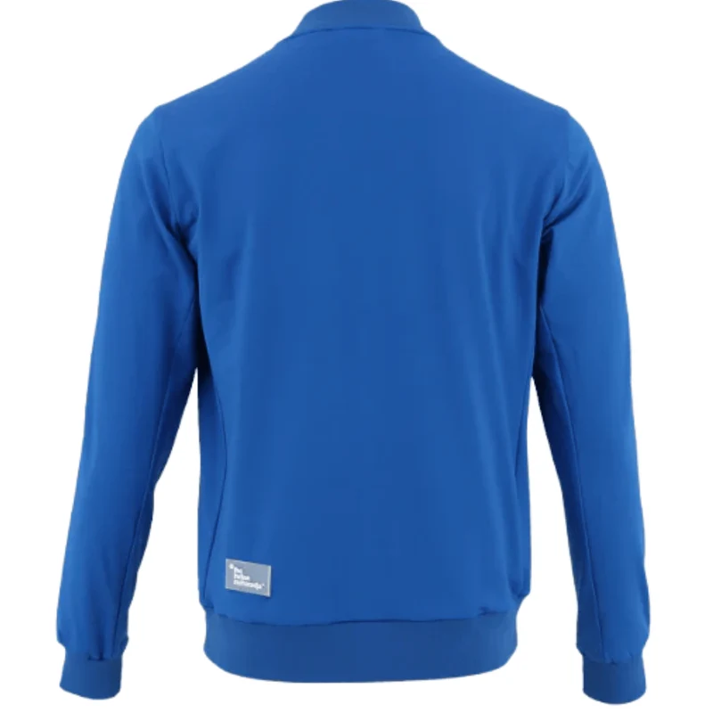 Indian Maharadja Jacket Baroda Chevron Cobalt