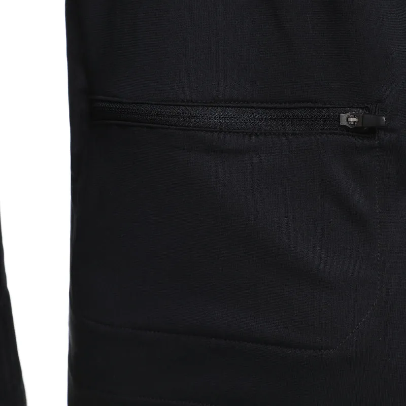 Dri-Fit Poly+ 1/4 Zip Longsleeve Jungen - schwarz,