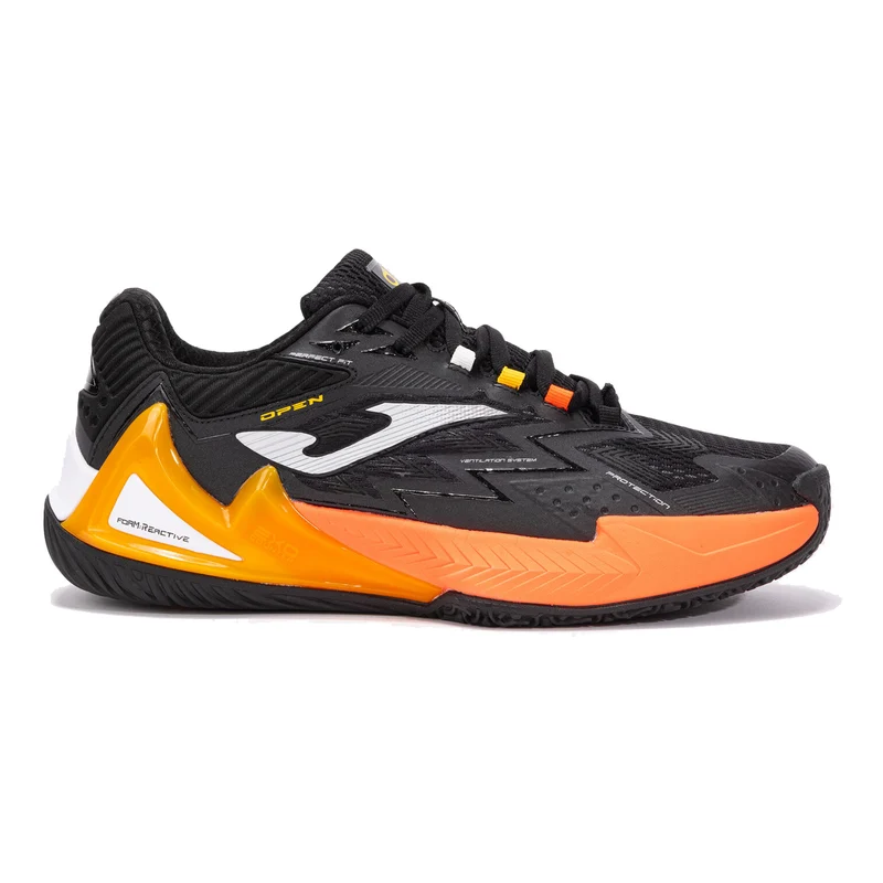 Open Padelschuh Herren - schwarz, orange