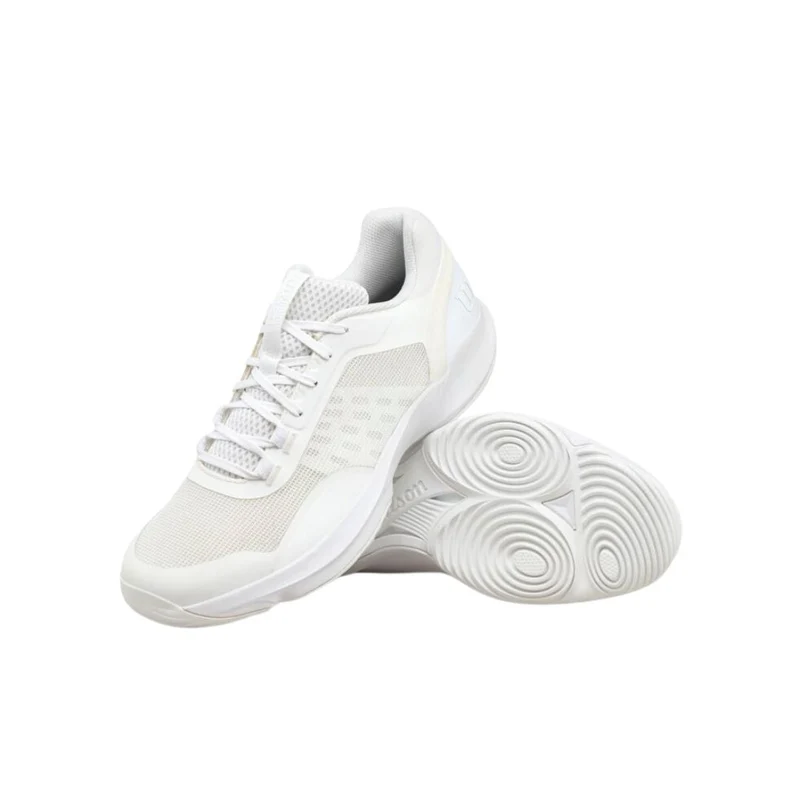 Wilson Hurakn Pro V2 Padel Shoes (White/White)
