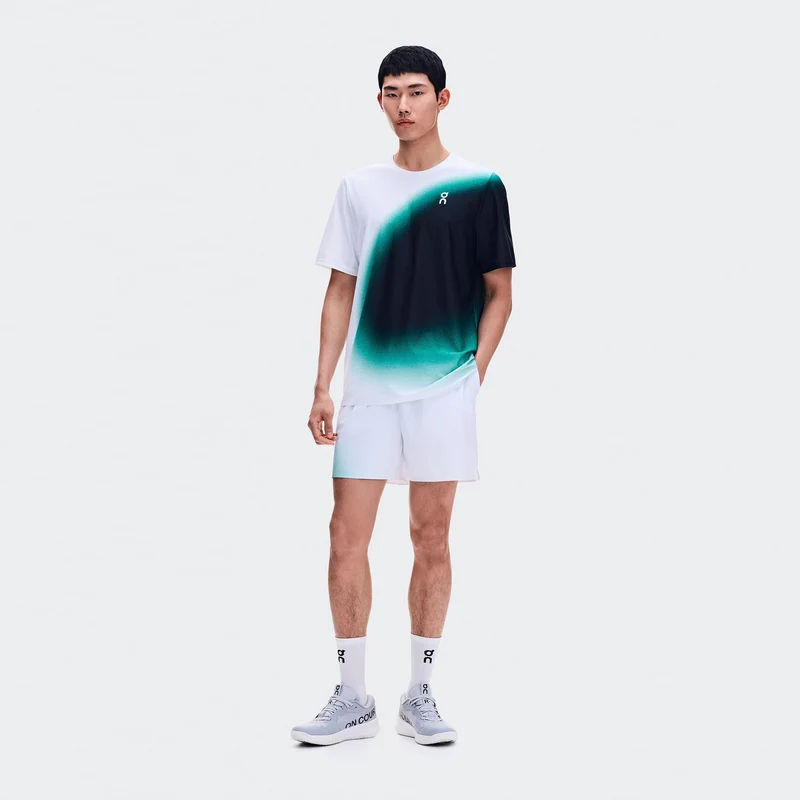 Court- Swing T-Shirt Herren - weiß, grün