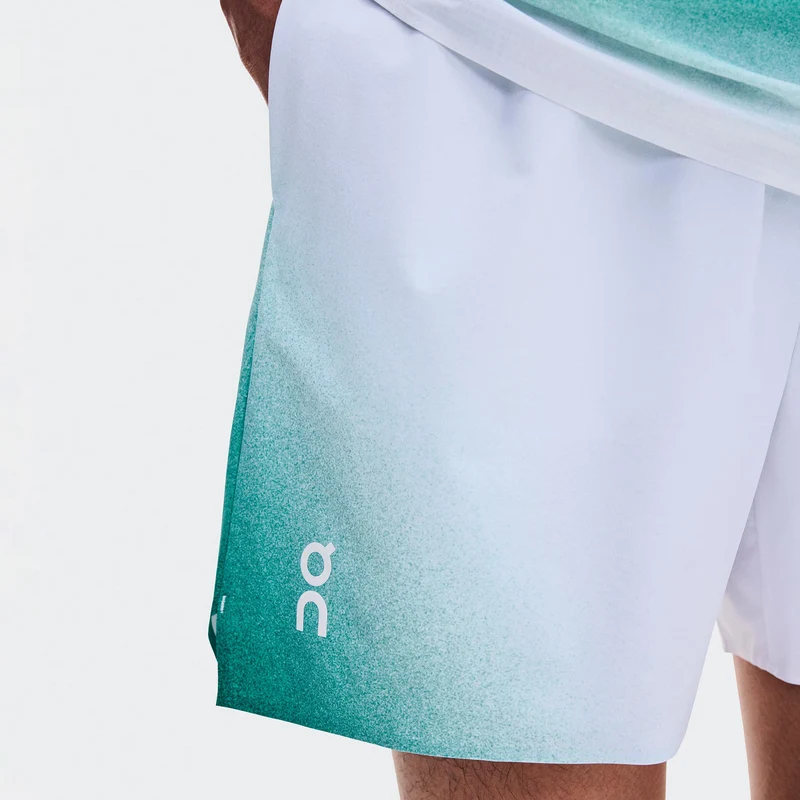 5Inch Court Swing Shorts Herren - weiß, grün