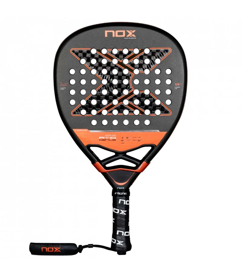 Nox At10 Genius Attack 12K 2025 Padel Racket by Agustín Tapia