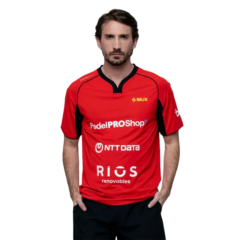 Camiseta Siux Electra X Stupa Rojo 2026