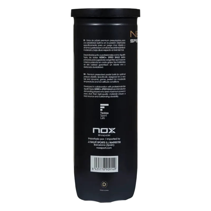 Pelotas NOX NERBO+ Speed (Pack x3)
