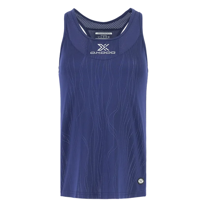 Camiseta Oxdog Tiebreak Mujer Azul Marino