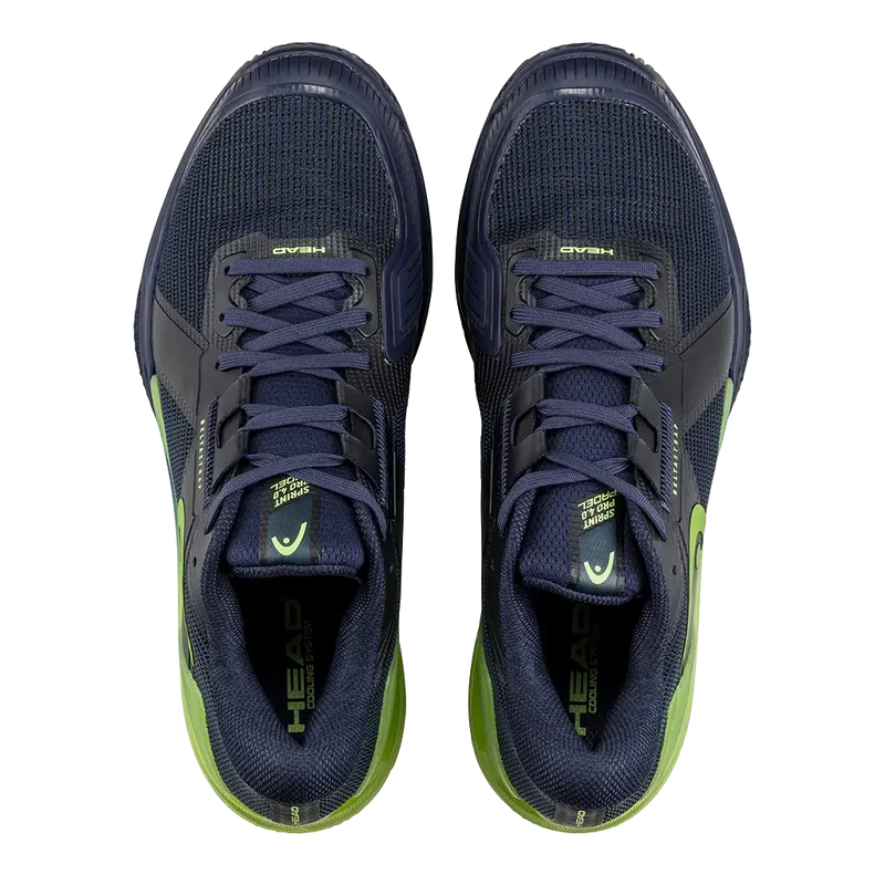 Zapatillas Head Sprint Pro 4.0 Navy/Lime