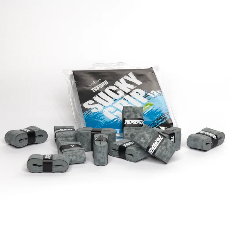 Topspin Sucky Grip - Overgrip - 12er, grau