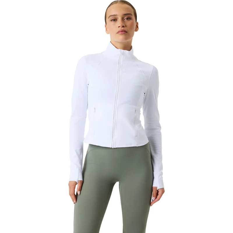 Björn Borg Soft Zip Midlayer Brilliant White