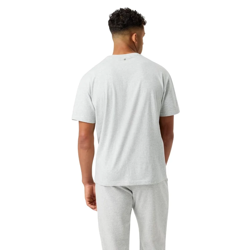 Björn Borg Classic Print T-Shirt Ultra Light Grey Melange