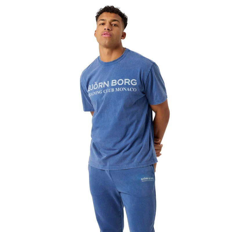 Björn Borg Classic Print T-Shirt Twilight Blue