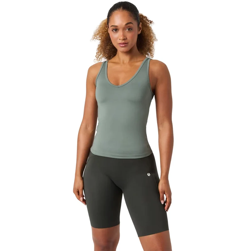 Björn Borg Ace Deep V Neck Tank Top Green