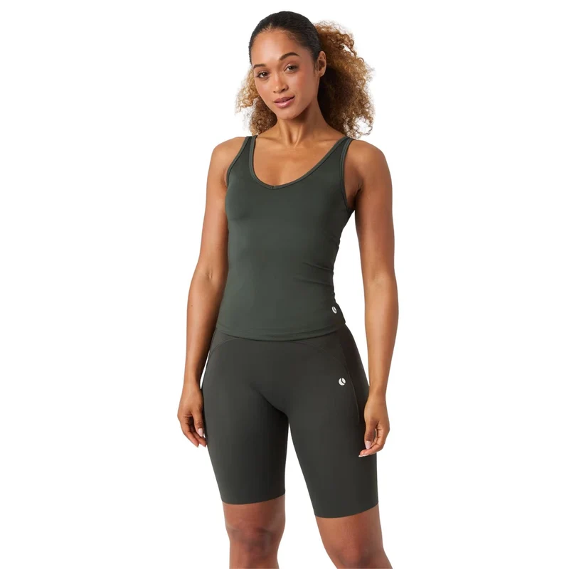 Björn Borg Ace Deep V Neck Tank Top Grey