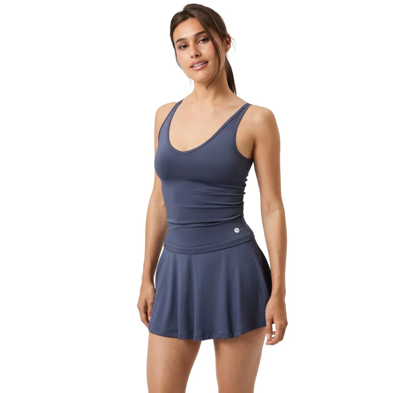 Björn Borg Ace Deep V Neck Tank Top Odyssey Gray