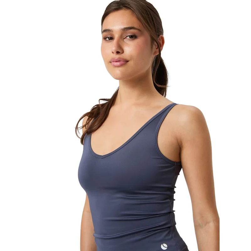 Björn Borg Ace Deep V Neck Tank Top Odyssey Gray