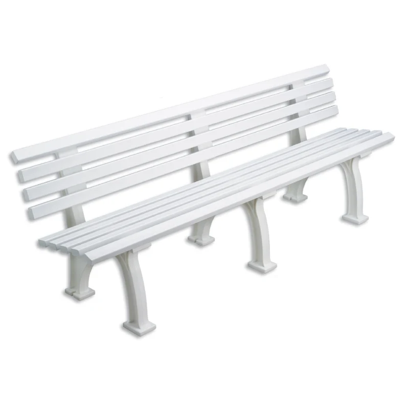 Sitzbank 200 cm mit Rückenlehne
