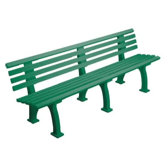 Sitzbank 200 cm mit Rückenlehne