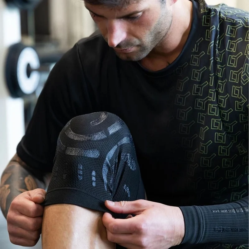 Floky Knee Support (Left, Black)