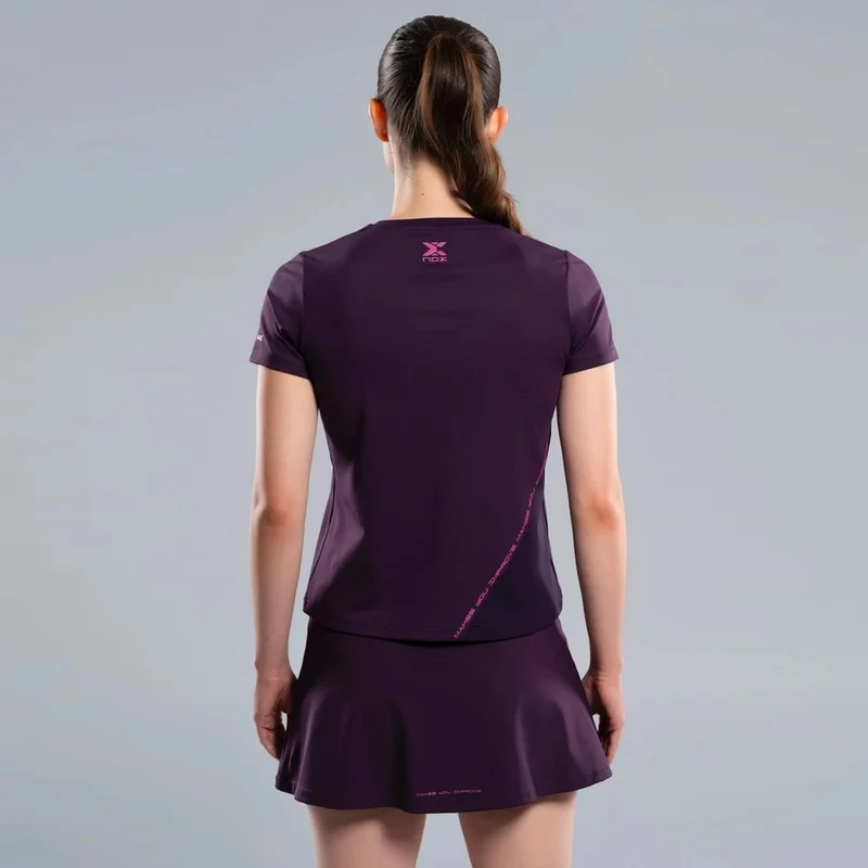 Pro T-Shirt Damen-lila