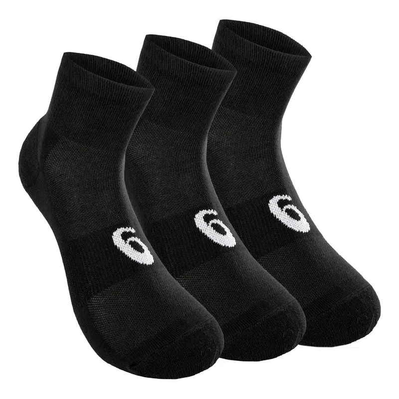 Quarter Sportsocken 3er Pack-Schwarz,Weiß