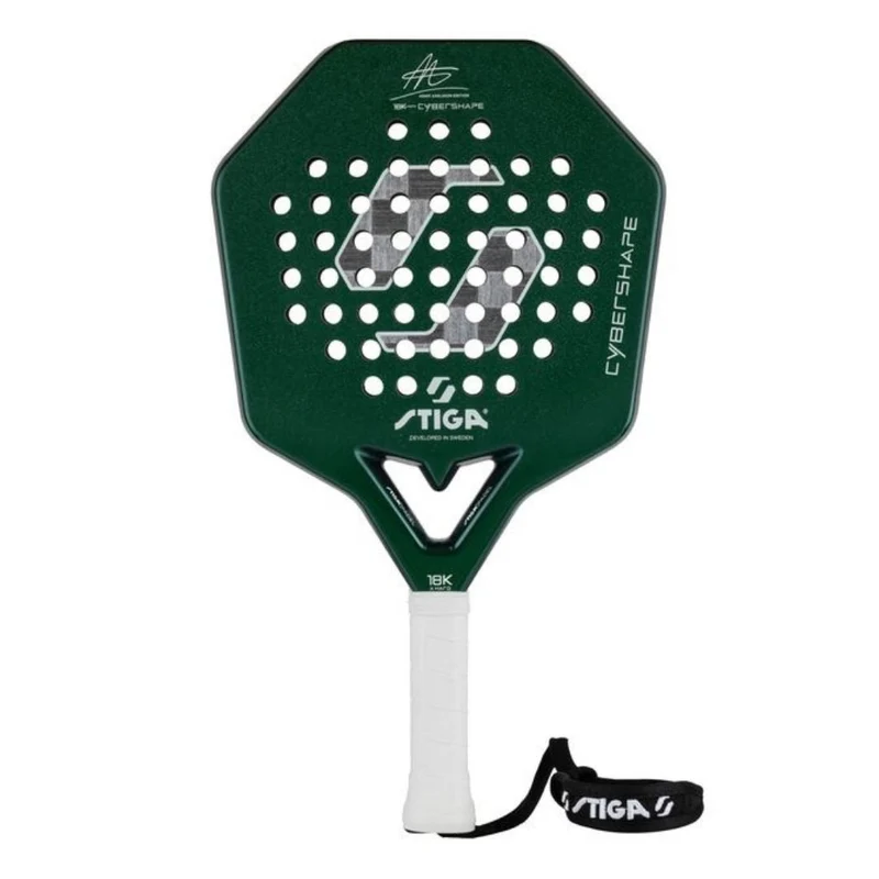 Stiga Cybershape 18K X Hard Adam Axelsson Edition Padel Racket