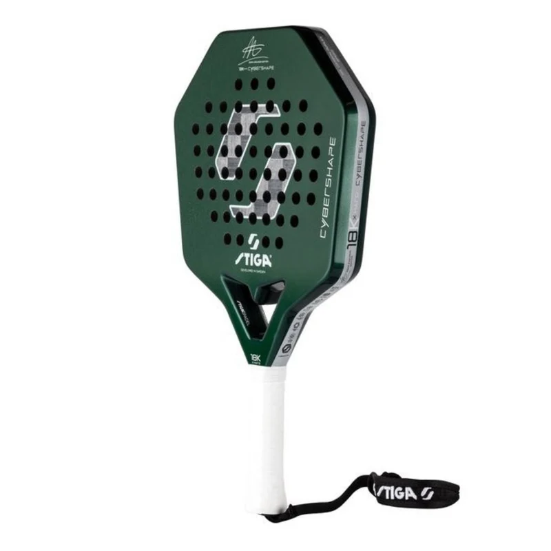 Stiga Cybershape 18K X Hard Adam Axelsson Edition Padel Racket