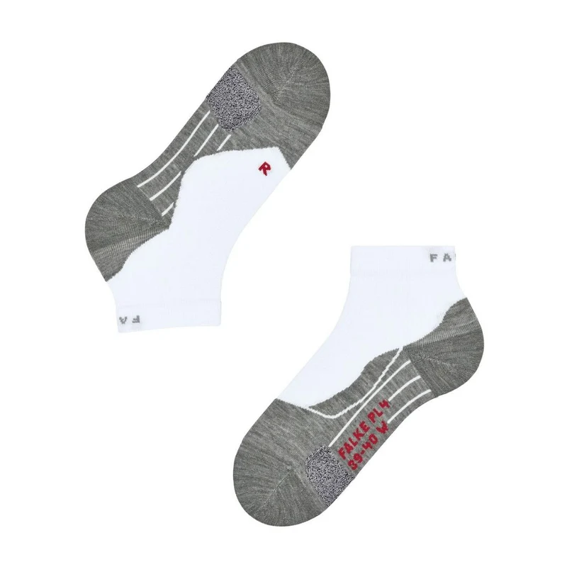 Falke PL4 Short Women Padel Socks (1 pair, White Mix)
