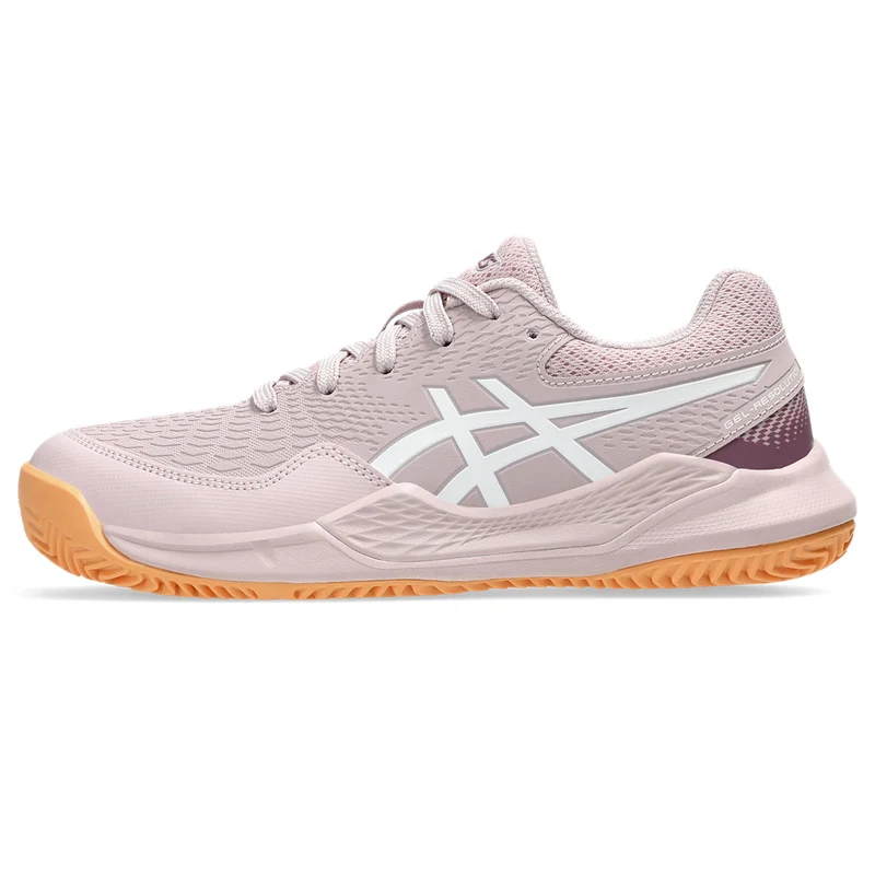 Asics Tennisschoen Gel Resolution 9 GS Clay Junior Roze Wit