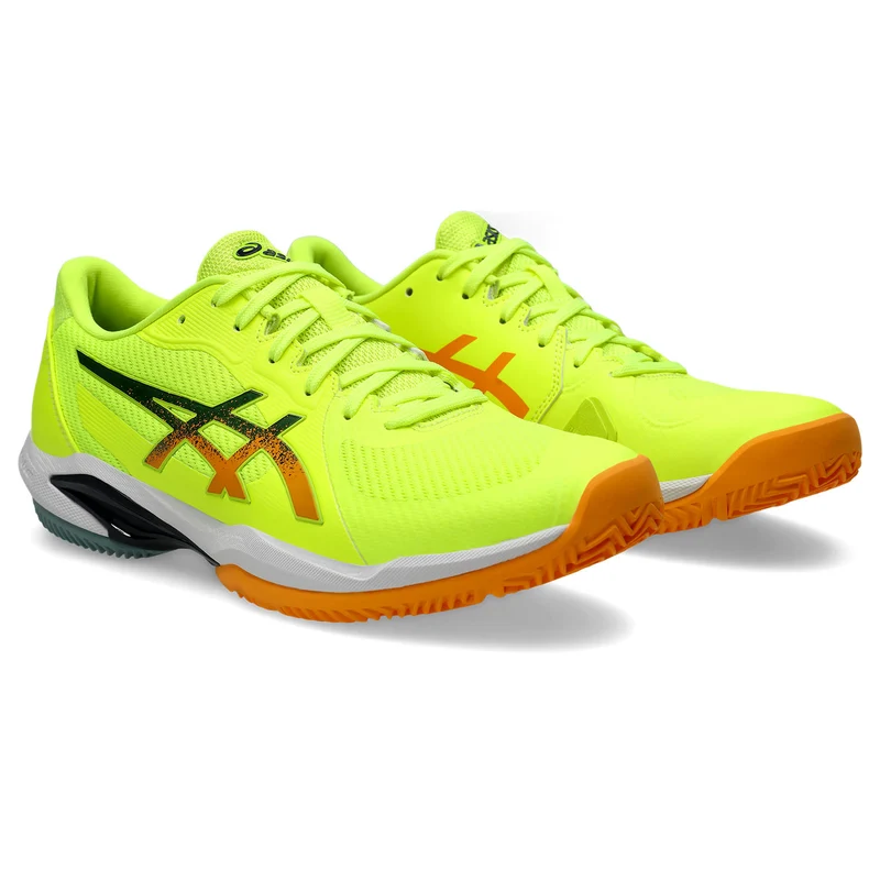 Asics Padelschoen Solution Swift FF 2 Padel Heren Geel / Oranje