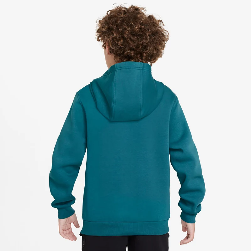 Club Fleece Hoody Kinder - petrol