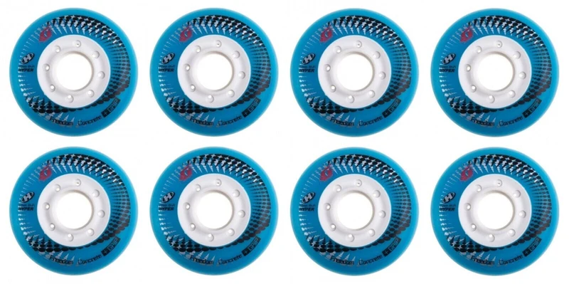 Hyper Wheels Concrete +Grip Performance Outdoor 4er oder 8er Set Rollen - 72mm / 84 A türkis