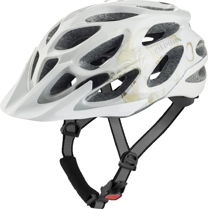 Alpina Thunder 2.0 Fahrradhelm Radhelm Bikehelm Schutzhelm Fahrrad Damen white prosecco Gr. (52-57 cm) j22