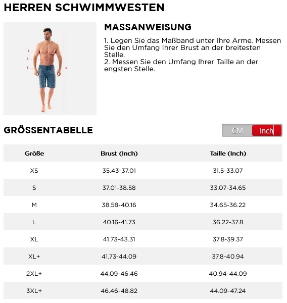 Jobe NEOPRENE Schwimmweste black Herren