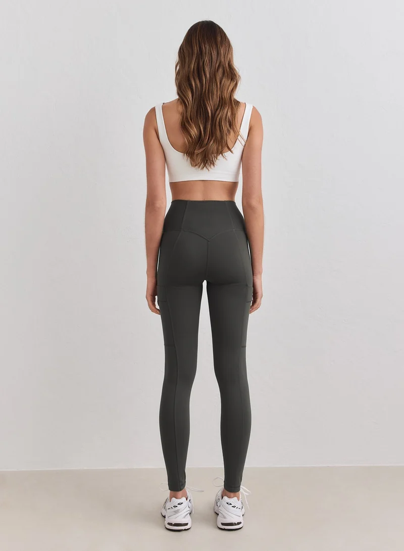 Dark Ivy Warming Pocket Tights