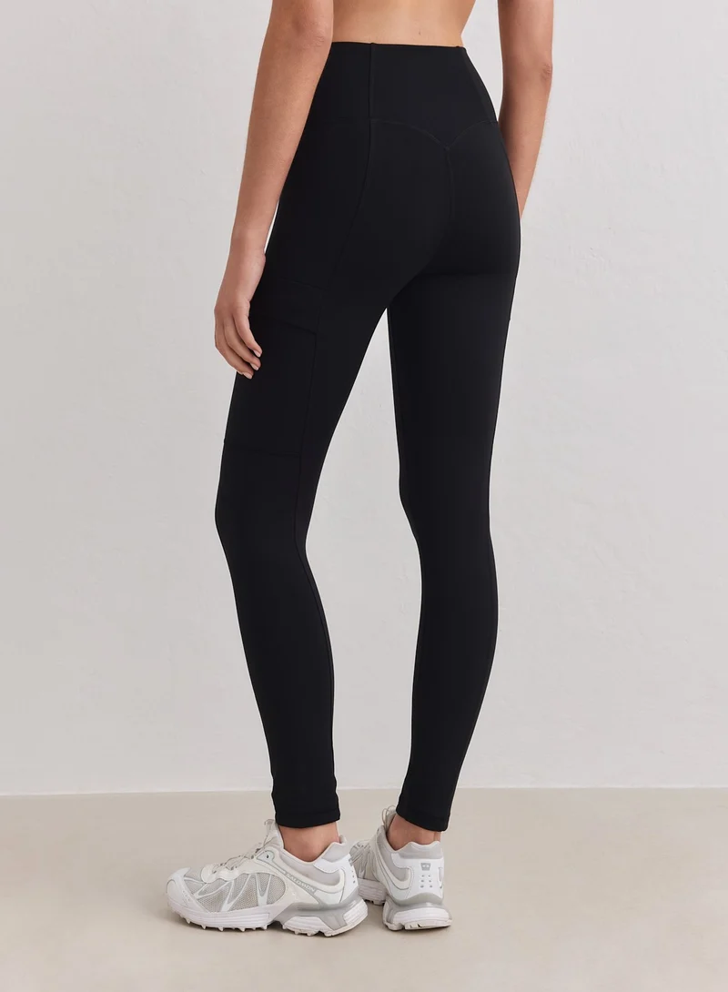 Black Warming Pocket Tights