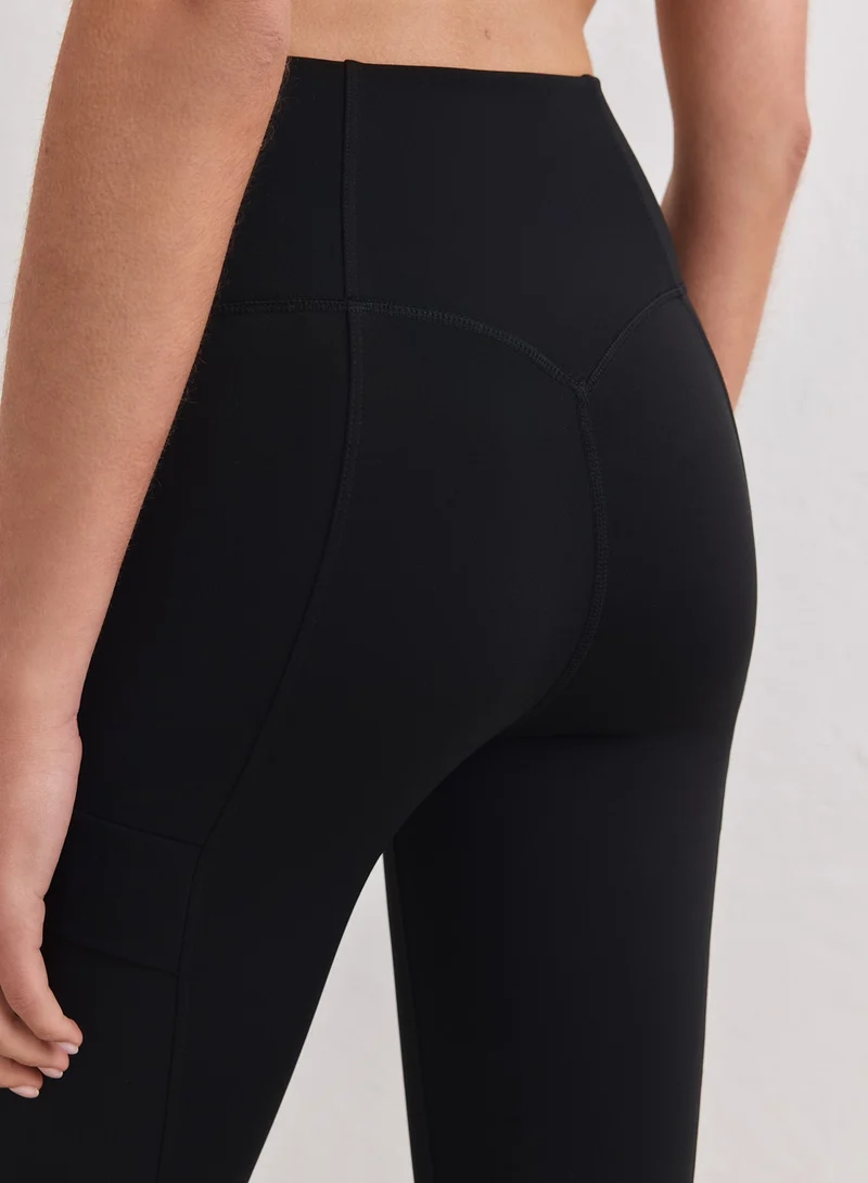 Black Warming Pocket Tights