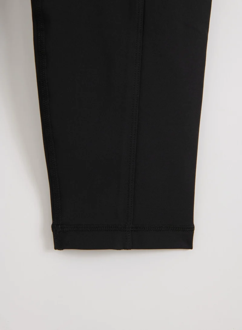 Black Warming Pocket Tights