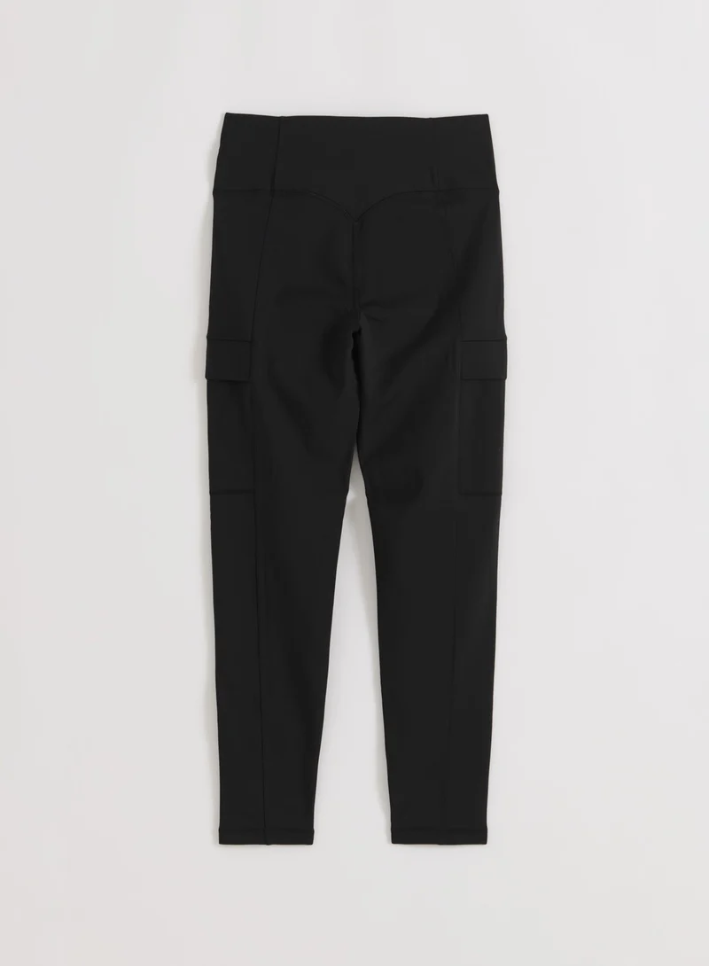 Black Warming Pocket Tights