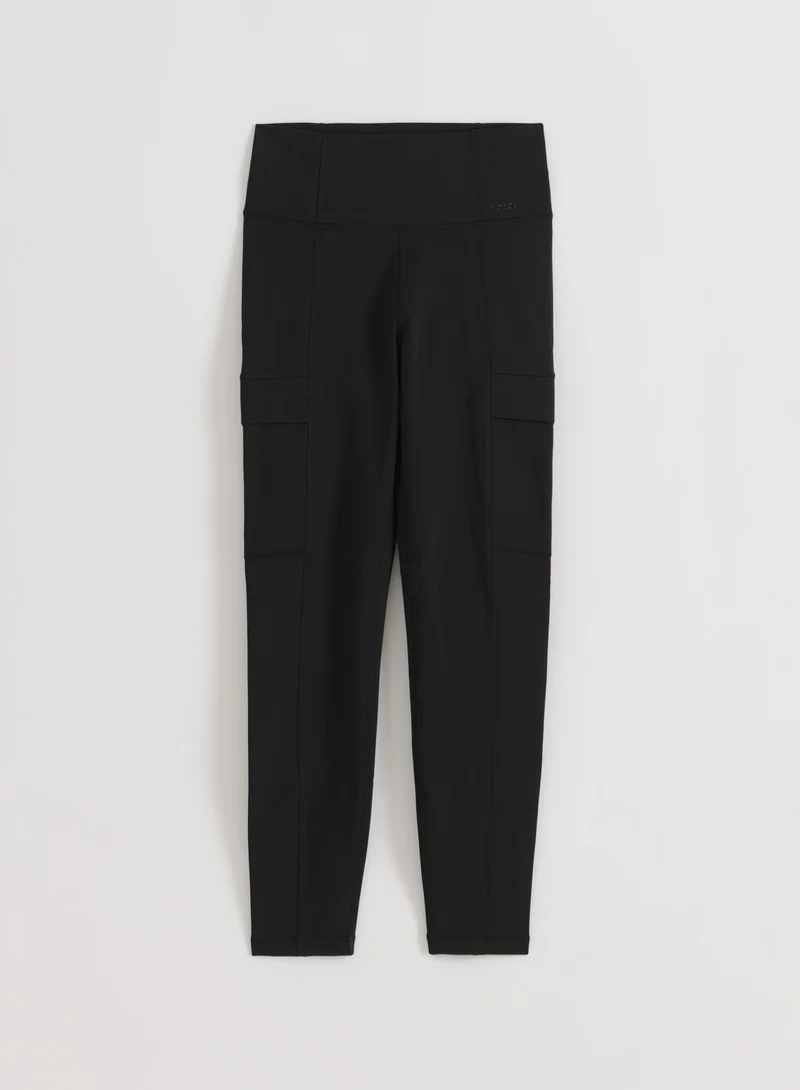 Black Warming Pocket Tights
