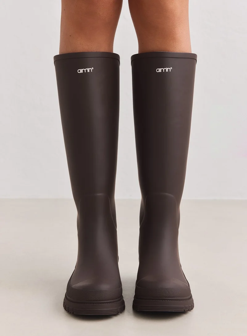 Chocolate Rain Boot