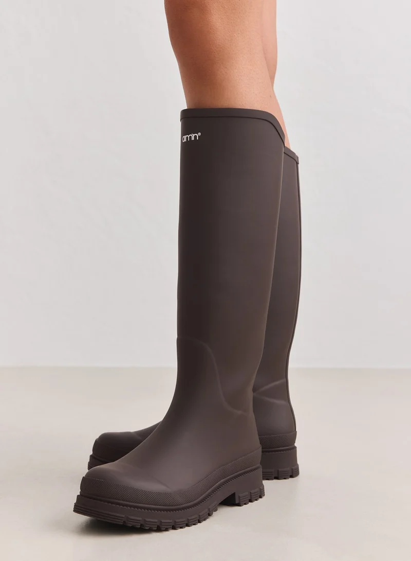 Chocolate Rain Boot