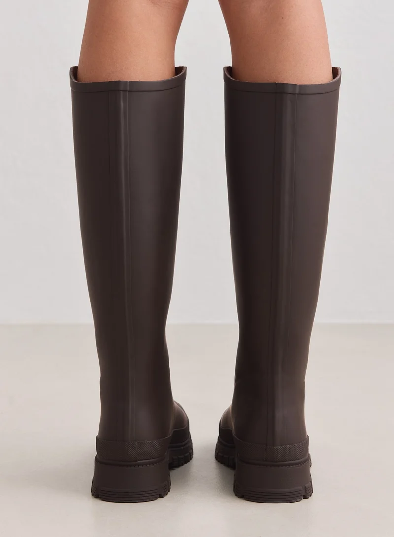 Chocolate Rain Boot
