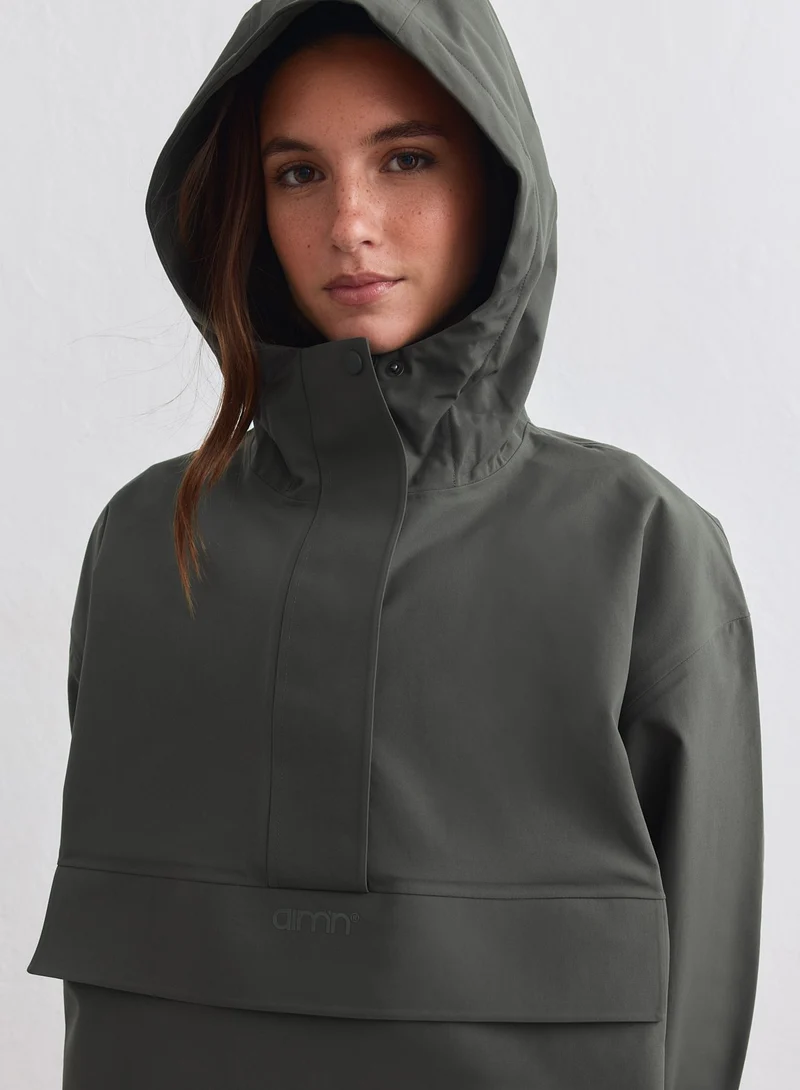 Dark Ivy Waterproof Oversized Anorak