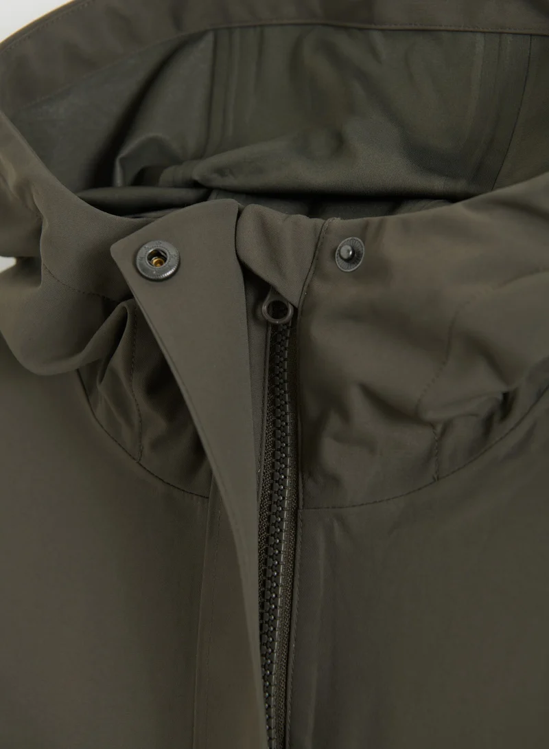 Dark Ivy Waterproof Oversized Anorak