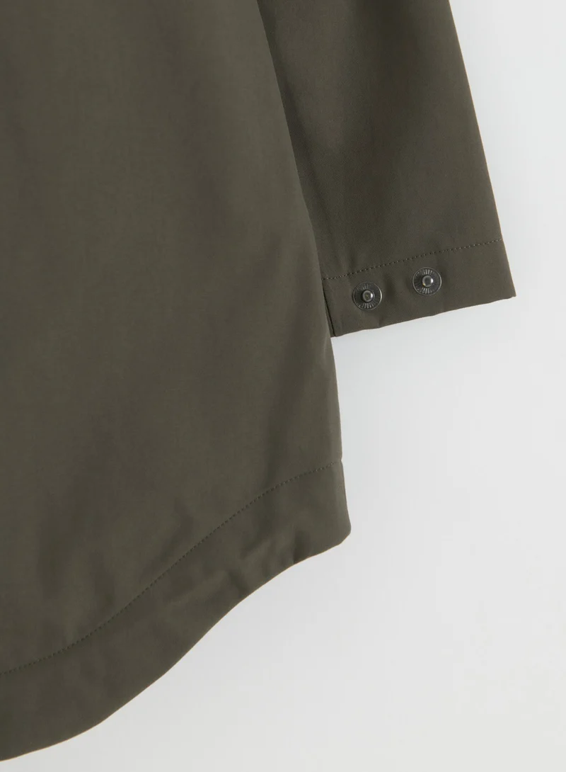 Dark Ivy Waterproof Oversized Anorak