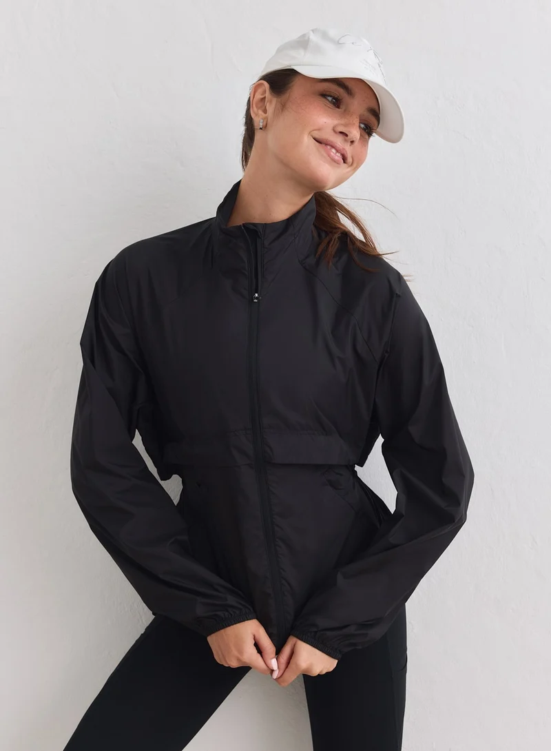 Black Running Jacket